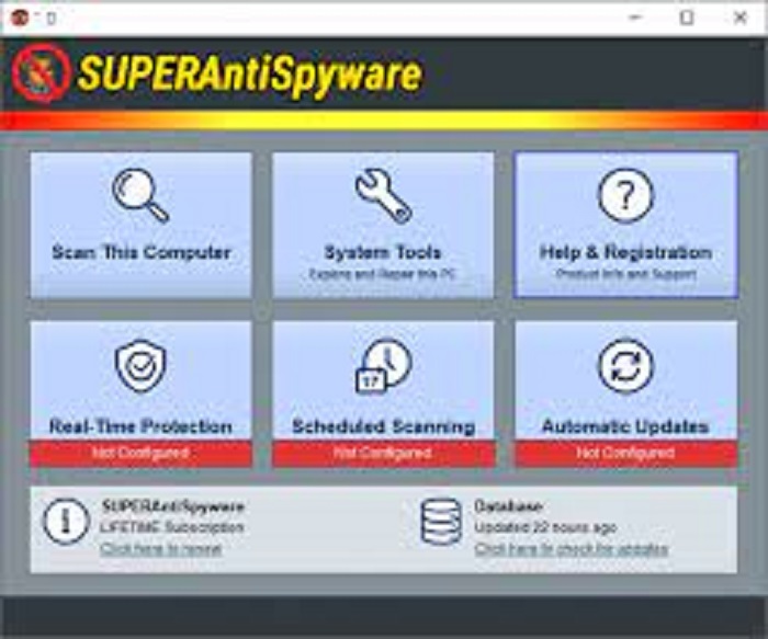 SuperAntiSpyware Professional X Edition