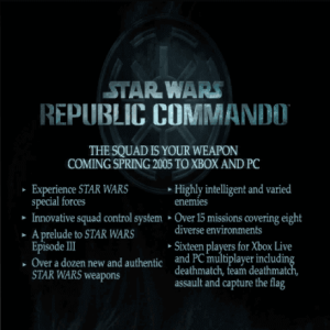 Star Wars: Republic Commando V1.0 Patch Free Download 2023