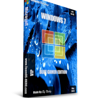 Windows 7 Blue Gamer Edition