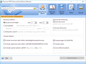 Eltima Recover PDF Password 4.0.238.0 Crack & Serial Code Full version