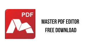 Master PDF Editor 5.9.70 Crack & Registration Code Offline Activated
