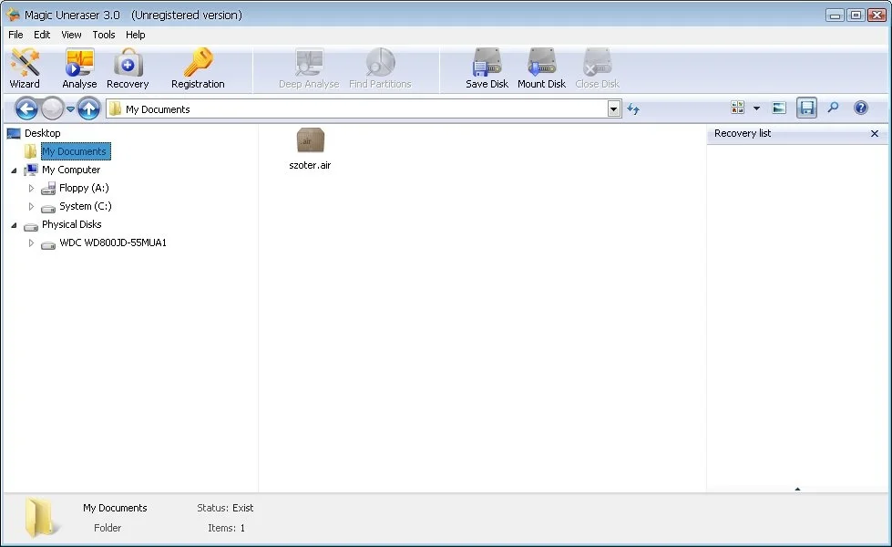 Magic Uneraser Crack