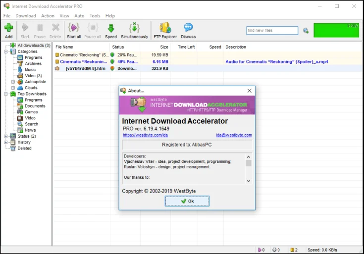 Internet Download Accelerator Pro Crack