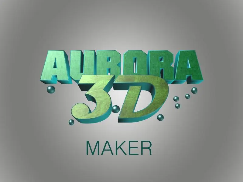 Aurora 3D Text & Logo Maker
