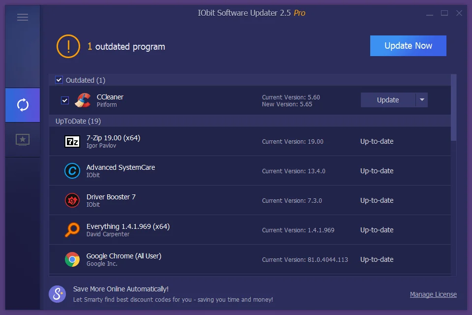 IObit Software Updater Pro Crack