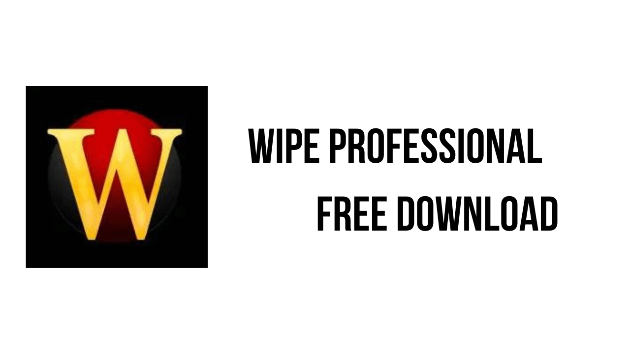Wipe Professional Crack 2025.09 With Portable Free Download 2025