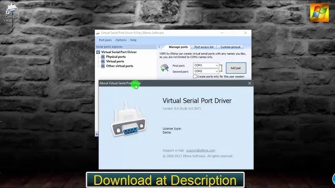 Eltima Virtual Serial Port Driver Pro Crack